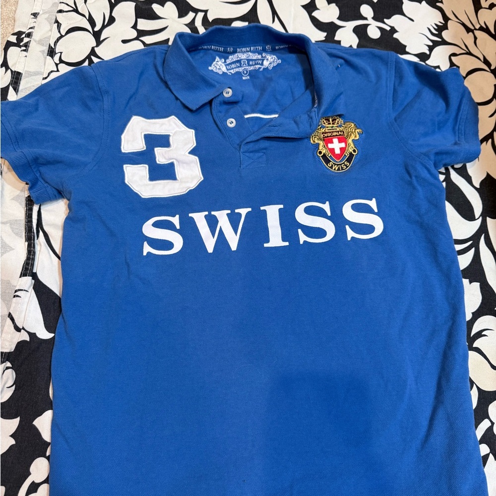 Robin Ruth Blue Graphic Shirt